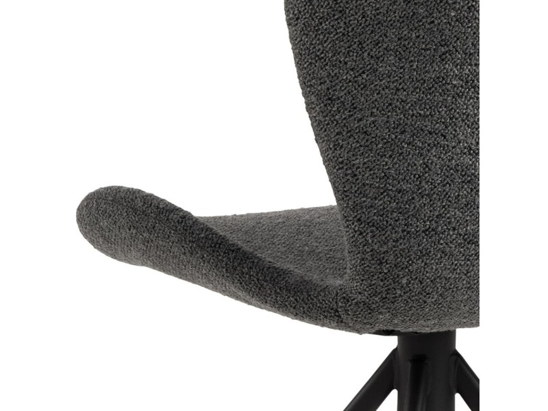 Krzesło obrotowe Batilda antracytowe Monza 130 - ACTONA